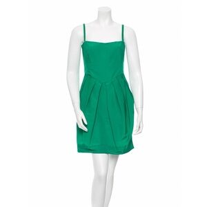 SEE BY CHLOE Sleeveless A-Line Green Dress